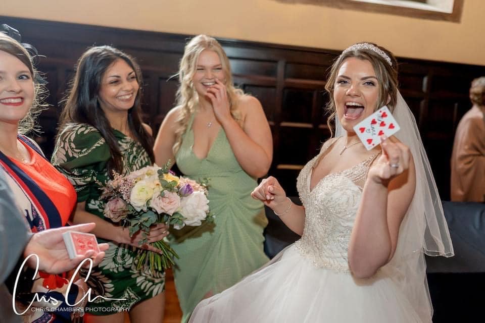 bride reaction