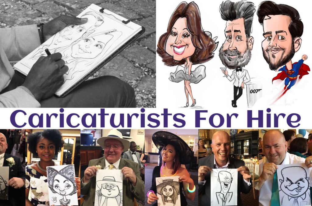 Mix and Mingle Caricaturists | Hire The UK's Best